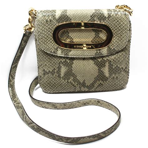 Michael Michael Kors Python Embossed Berkley Crossbody